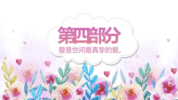 温暖感恩父母电子相册动态PPT
