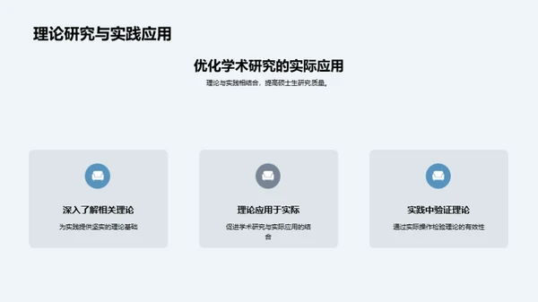 硕士指导新视角