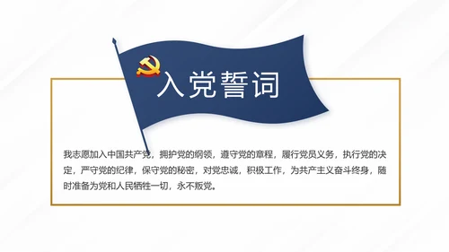 蓝色党建党支部年终工作总结计划述职报告PPT