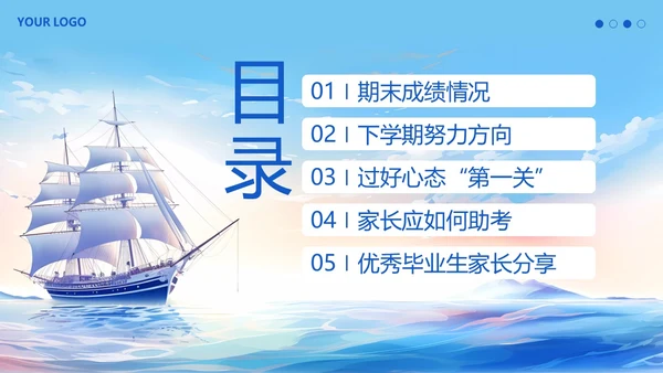 -学年初三第一学期冲刺中考期末家长会PPT课件