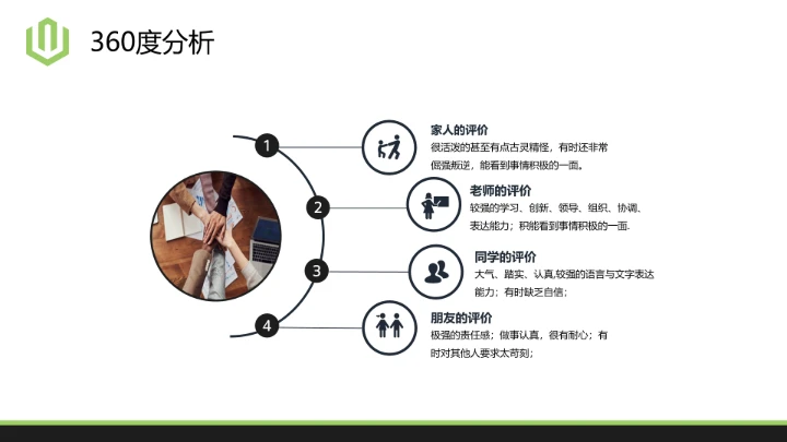 简洁版大学生职业规划PPT
