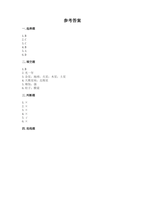教科版科学六年级下册期末测试卷附答案（精练）.docx