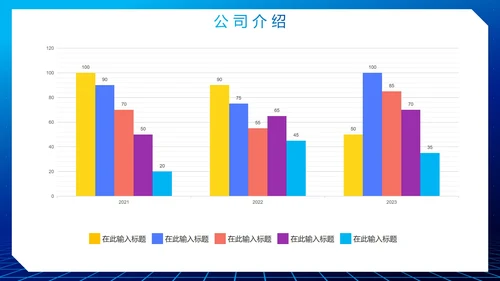 简约渐变蓝色科技商业计划书PPT模板