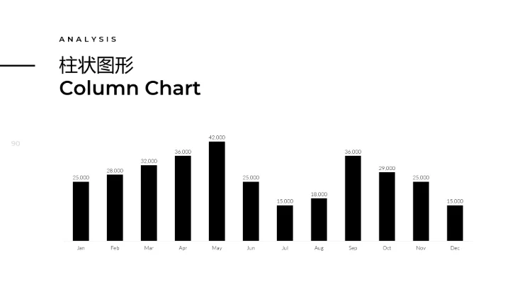创意黑白调极简主义公司简介动态PPT模板