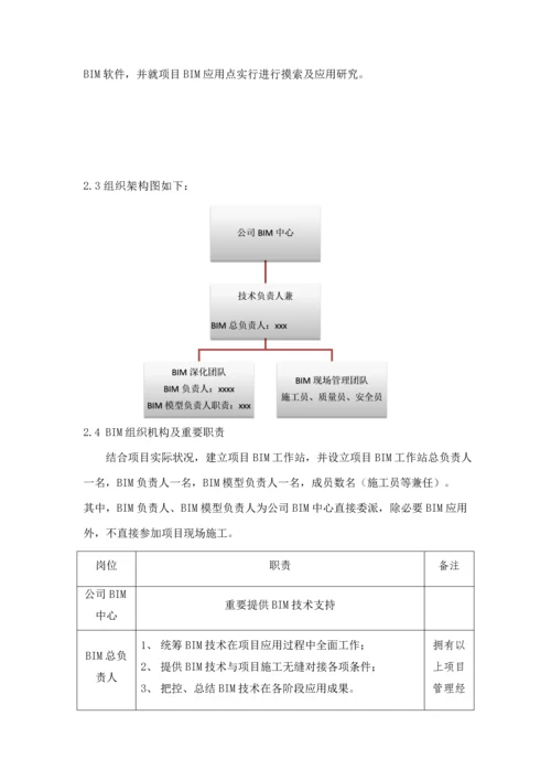 BIM实施专题计划书专业资料.docx