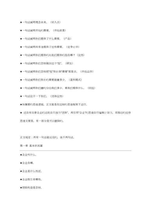 风投最青睐的商业计划书.docx