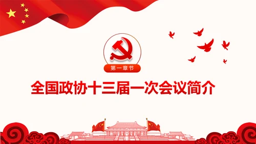 全国两会政协常委会工作报告ppt