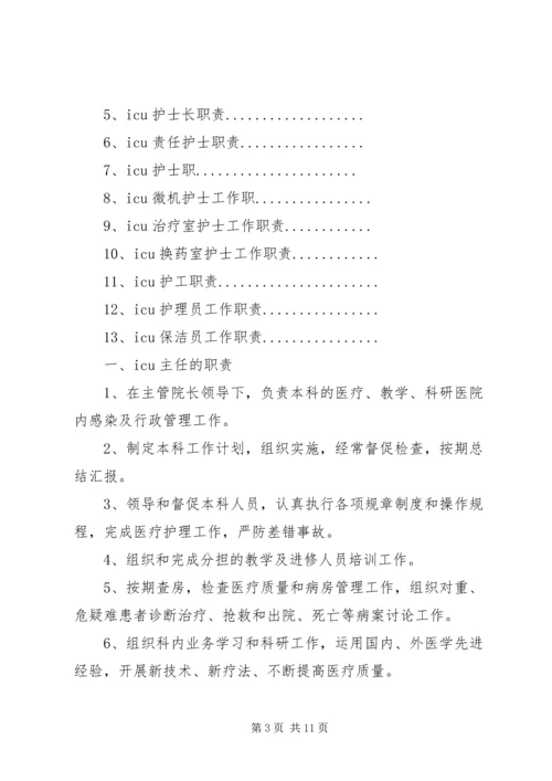 在重症医学科工作的感想.docx