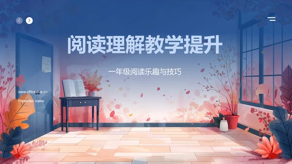 阅读理解教学提升PPT模板