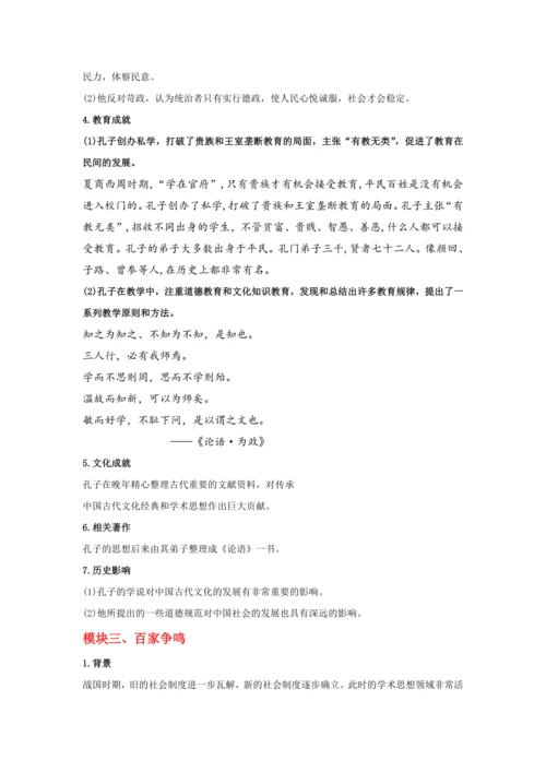 第8课 百家争鸣 教案