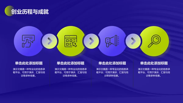 通用行业商业计划书PPT模板