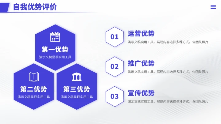 蓝紫色高端风大学生职业生涯规划计PPT模板