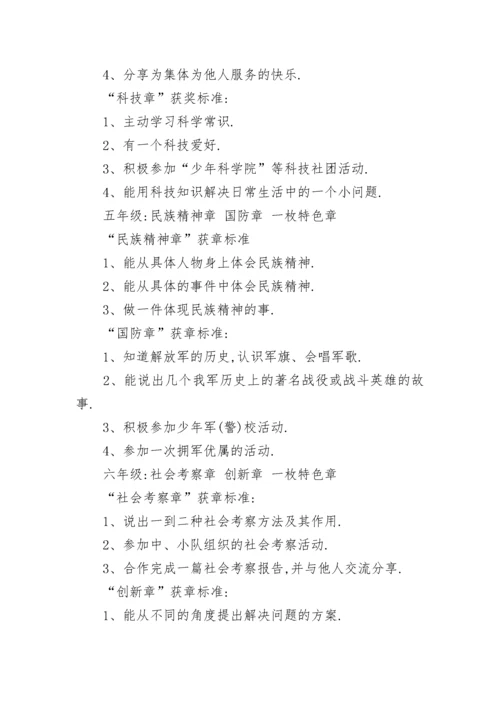 2021少先队员雏鹰争章活动详细实施方案.docx