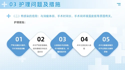 蓝色简约风医疗科研培训甲状腺手术配合及护理课件PPT模板