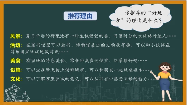 统编版语文四年级上册 第一单元习作：  推荐一个好地方课件