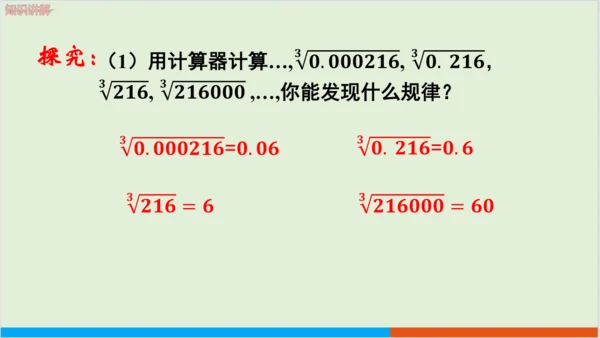 6.2 立方根 教学课件--人教版初中数学七年级下