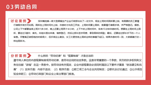 劳动法普法宣传通用PPT课件