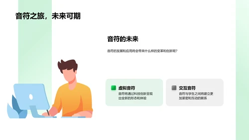 音符启蒙教学PPT模板