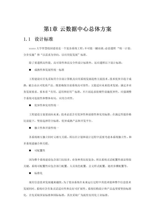 大学云数据中心建设专业方案.docx