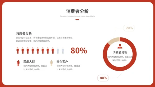 简约红色渐变产品发布会新品发布会公司介绍企业介绍ppt模板