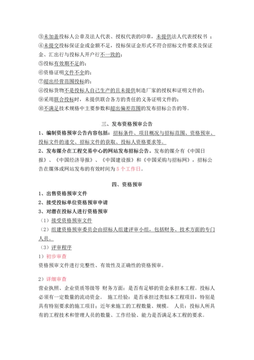 最完整的招投标流程.docx