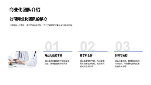 研究成果及商业价值PPT模板