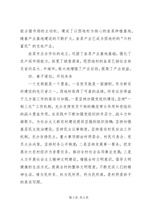 村党支部争先创优事迹材料 (6).docx