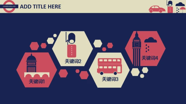 英伦风格通用PPT模板