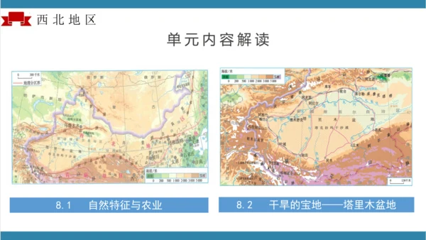 【大单元】第八章西北地区（单元解读）-八年级地理下册同步备课系列（人教版）
