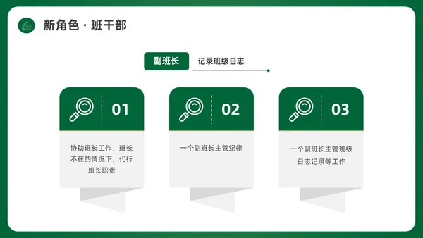绿色简约黑板初中开学第一课PPT课件
