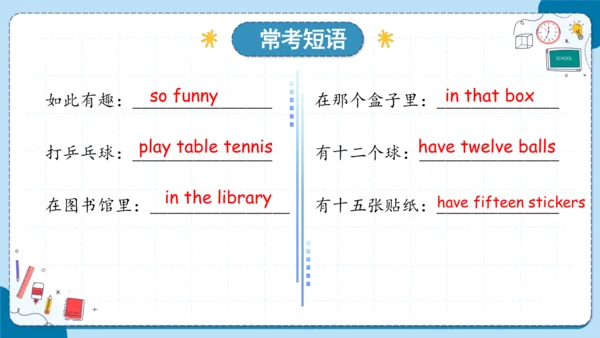 Unit 3 How many 复习课件（知识梳理+典例精练）(共27张PPT)