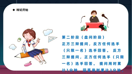 超级辩论赛访谈节日通用PPT课件模板