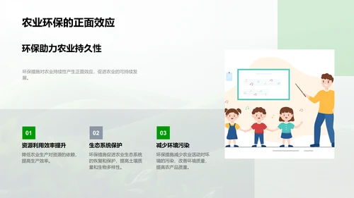 农业生态平衡答辩报告PPT模板