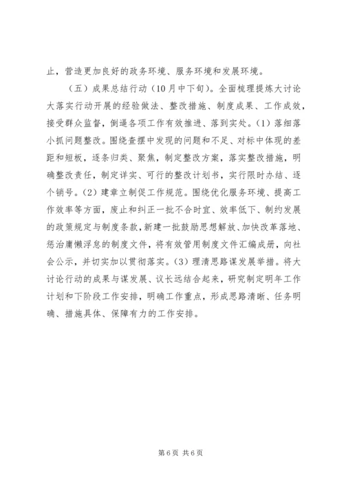 解放思想重树标杆专题活动方案.docx