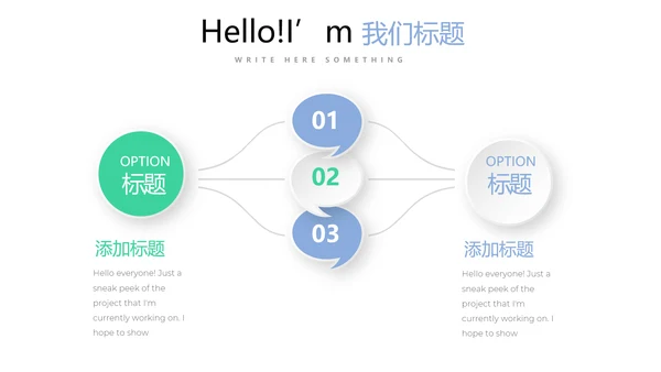 时尚简约医药医疗报告动态PPT