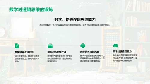 数学知识普及PPT模板