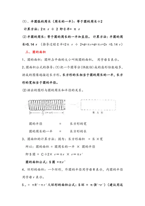 【暑期预习衔接】第五单元圆（讲义）-2024-2025学年小学数学六年级上册人教版