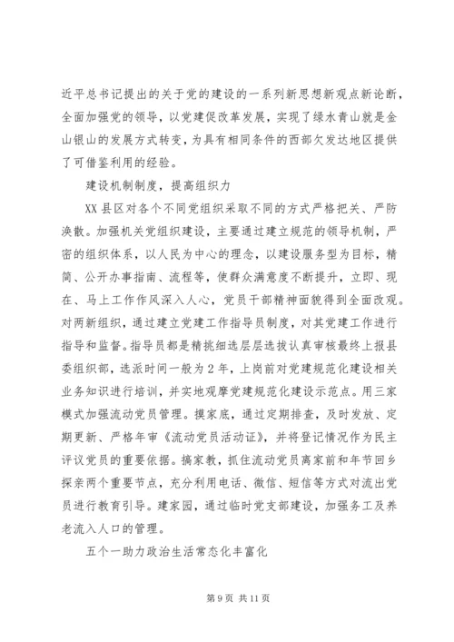 党建引领美丽乡村建设五篇.docx