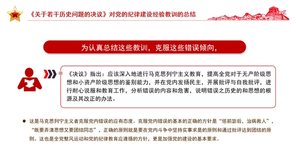 延安整风运动中党的纪律教育PPT党史学习教育党课课件