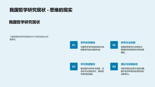 哲学研究答辩PPT模板