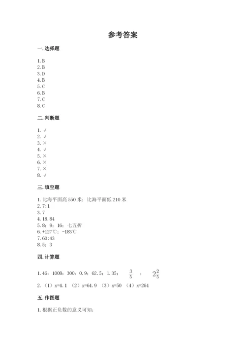 北京版六年级下册数学期末测试卷精品（名校卷）.docx