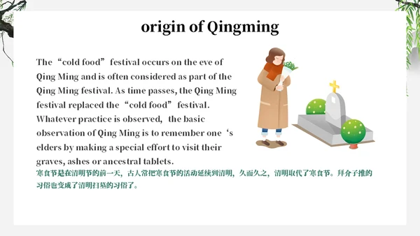 缅怀先烈介绍英文版通用PPT模板