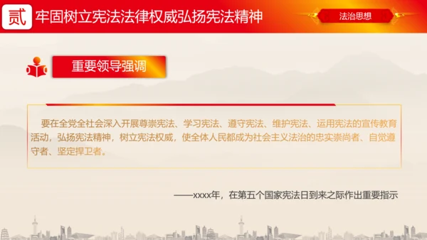 坚持依宪治国依宪执政法治思想ppt党课模板
