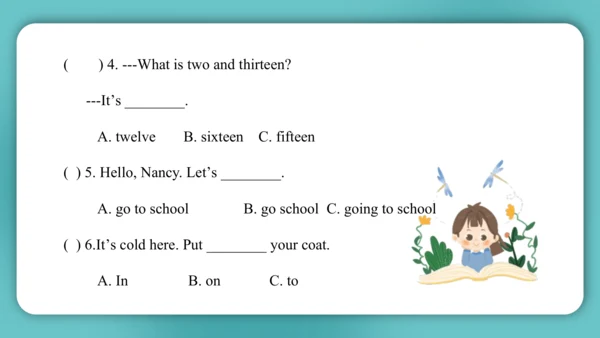 Unit 4  How's the weather today?  Lesson 23- Lesso