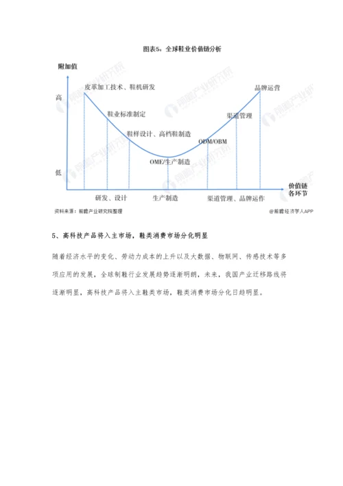 全球制鞋行业市场供需现状、区域格局及发展趋势分析-鞋类消费市场分化明显.docx