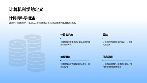 计算机科学入门PPT模板