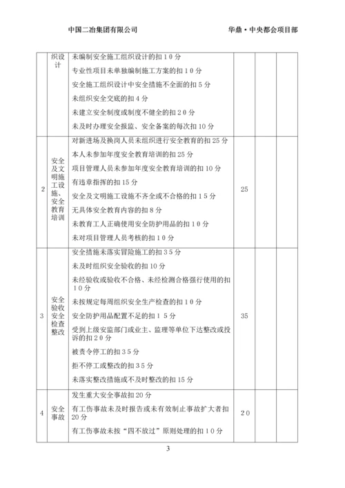 安全生产责任制考核办法及记录.docx