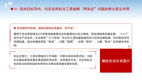 党建事业发展党课坚持三个导向发挥三个作用PPT课件