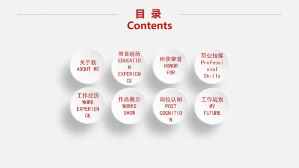 个人求职竞聘简历微立体通用PPT模板