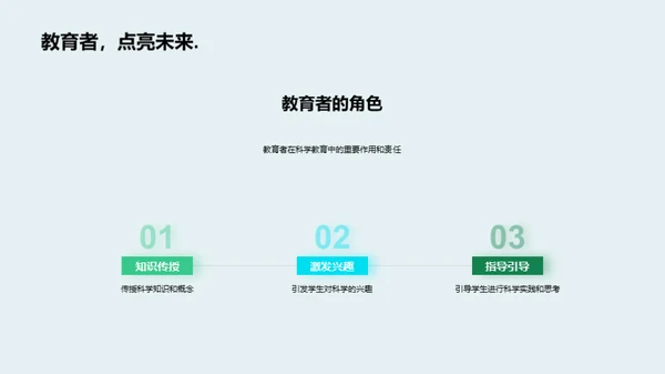 科学教育的探索与革新